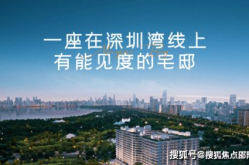 中信城开红树湾,福田中心区滨海岸线生态宜居纯住宅全景小高层